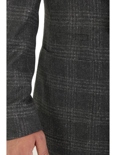 Prince of Wales Anthracite BRUNELLO CUCINELLI Suit