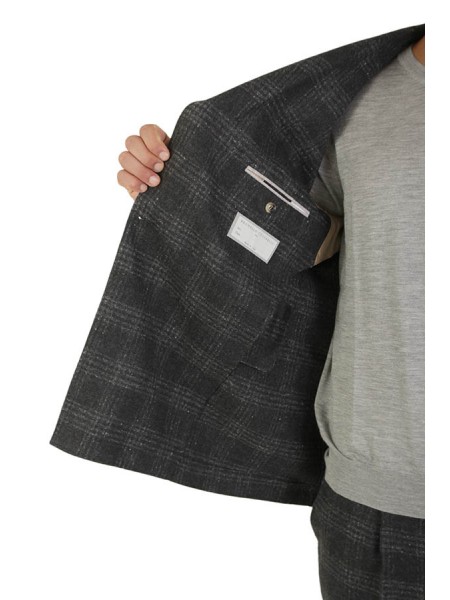 Prince of Wales Anthracite BRUNELLO CUCINELLI Suit