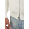 Cardigan BRUNELLO CUCINELLI English Half Rib White