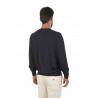 Navy Blue Crewneck BRUNELLO CUCINELLI Sweater