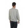 Maglia Brunello Cucinelli Girocollo Grigio Chiaro