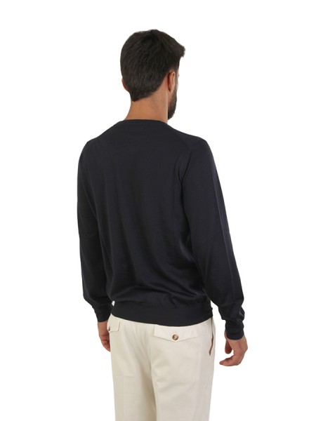 Blue Crewneck BRUNELLO CUCINELLI Sweater