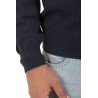 Maglia Brunello Cucinelli Girocollo in Cashmere Blu Navy