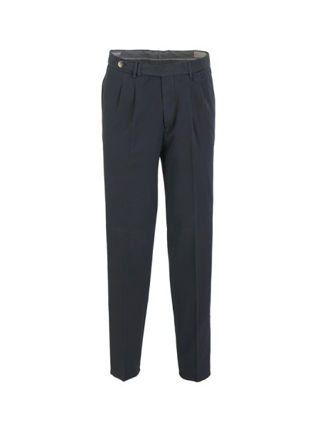 Navy Blue BRUNELLO CUCINELLI Trousers