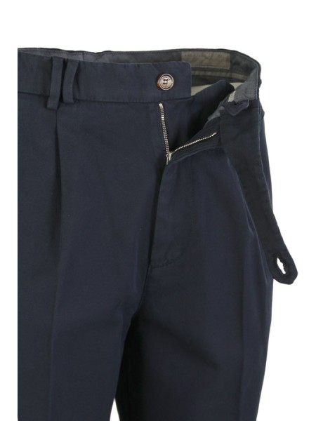 Navy Blue BRUNELLO CUCINELLI Trousers