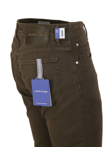 Dark Brown Bard JACOB COHEN trousers