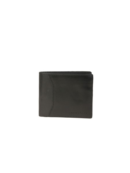 The Bridge Leather Wallet Black