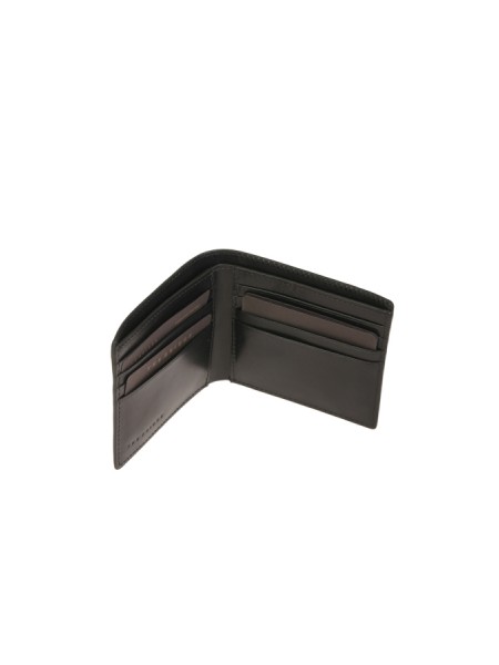 The Bridge Leather Wallet Black