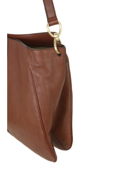 Brown Leather THE BRIDGE Bag