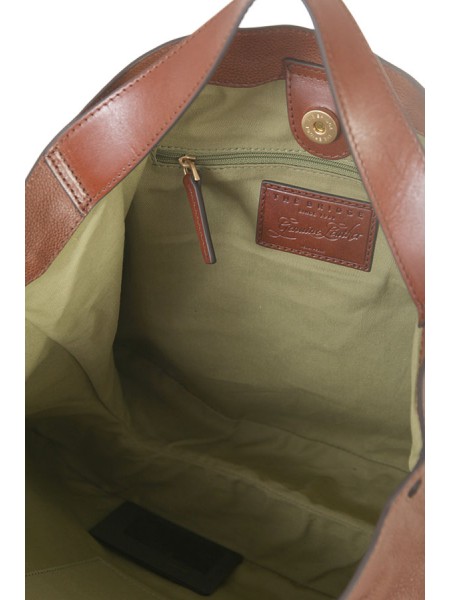 Brown Leather THE BRIDGE Bag