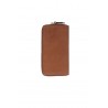 The Bridge Leather Wallet Zip Around Brown