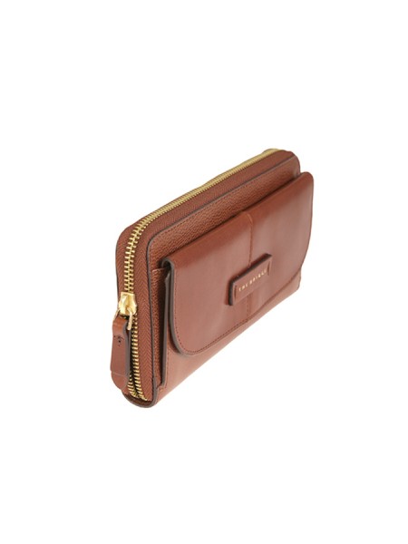 The Bridge Leather Wallet Zip Around Brown