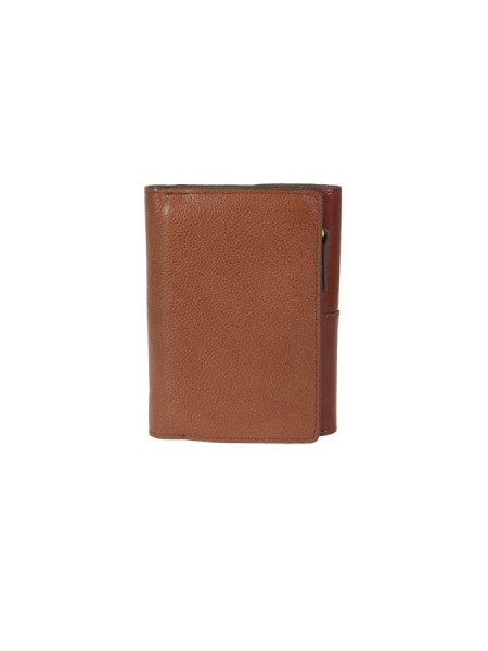 The Bridge Wallet in Brown Leather