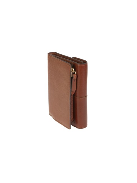 The Bridge Wallet in Brown Leather