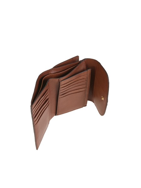 The Bridge Wallet in Brown Leather