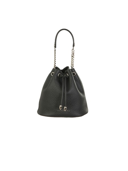 Orciani bag in black soft leather