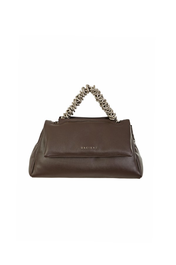 Orciani bag in Nappa Chocolate