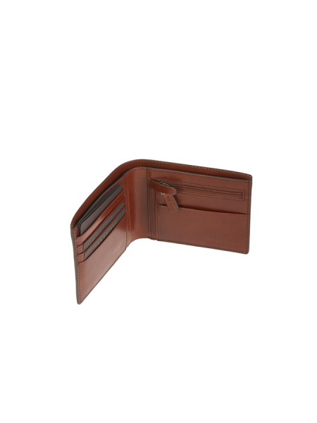 The Bridge Wallet in Brown Leather