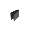 The Bridge wallet in black grained leather