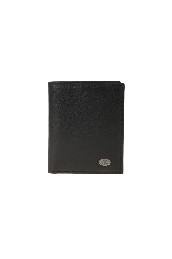 The Bridge Leather Wallet Black