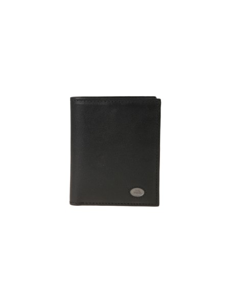 The Bridge Leather Wallet Black