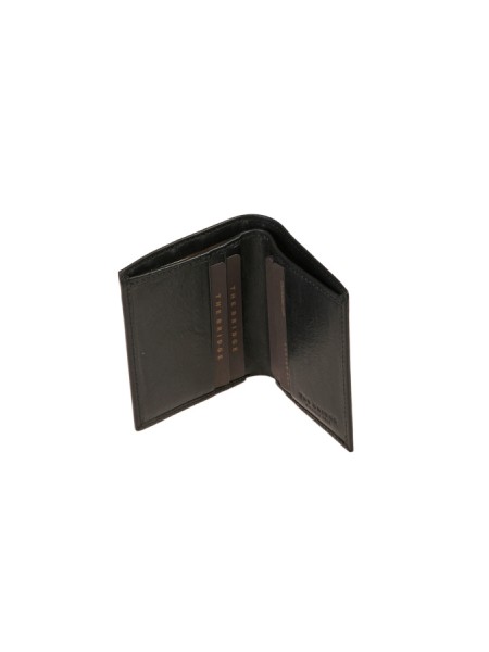 The Bridge Leather Wallet Black