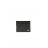 The Bridge card holder in black leather