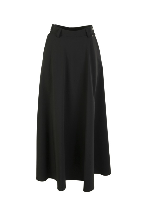 Herno skirt in Black Soft Wool