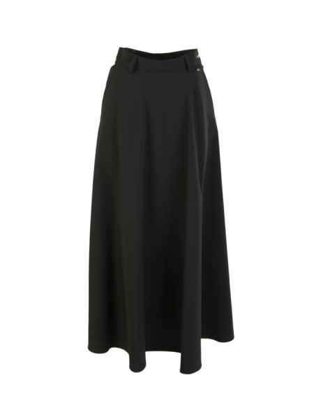 Herno skirt in Black Soft Wool