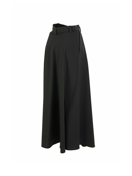 Herno skirt in Black Soft Wool