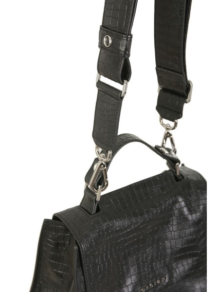 Sveva ORCIANI bag with black crocodile print