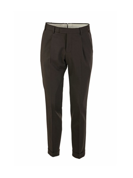 Dark Brown Master PT trousers