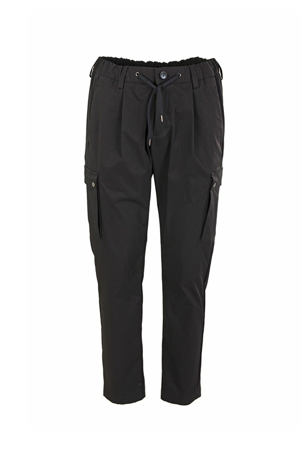 Pantalone Herno Resort in Cotton Feel Blu