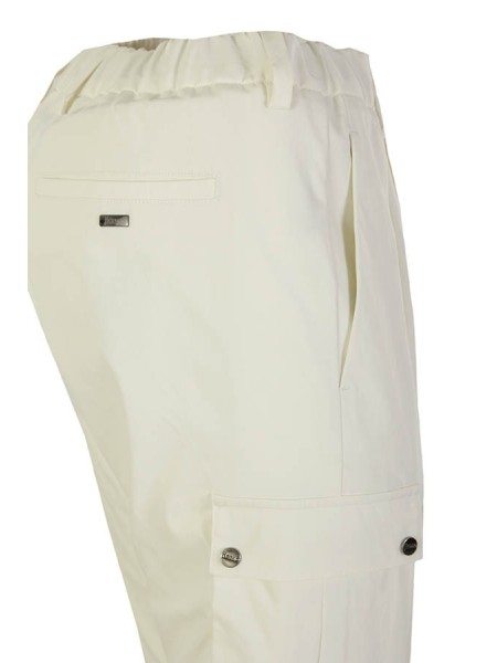 Herno Resort trousers in natural cotton feel