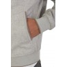 Herno Resort Bomber Jacket in Light Grey Cashmere and Silk