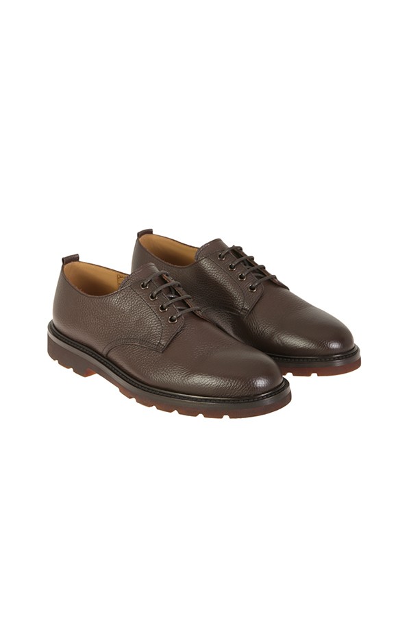 Derby HENDERSON BARACCO in brown leather