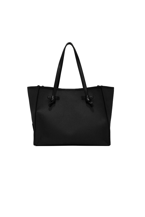 Borsa Marcella di Gianni Chiarini in Canvas Nero/Corda