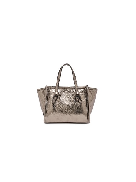 Miss Marcella GIANNI CHIARINI Bag in Gold Laminated Leather