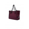 Borsa Marcella di Gianni Chiarini in Canvas Oxblood/Moss