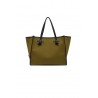 Marcella GIANNI CHIARINI Canvas Moss/Oxblood Bag