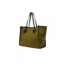 Marcella GIANNI CHIARINI Canvas Moss/Oxblood Bag