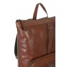 The Bridge Fabio Brown Leather Backpack