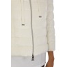 Herno Resort Jacket In Dusty Velvet White