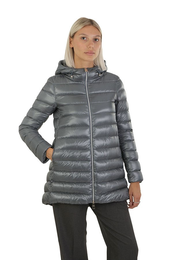 Down Jacket HERNO A-Shape Resort Light Blue