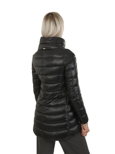 Amelia A-Shape HERNO Down Jacket Black