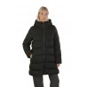 Herno A-Shape Down Jacket In Arendelle and New Lady Faux Fur Black