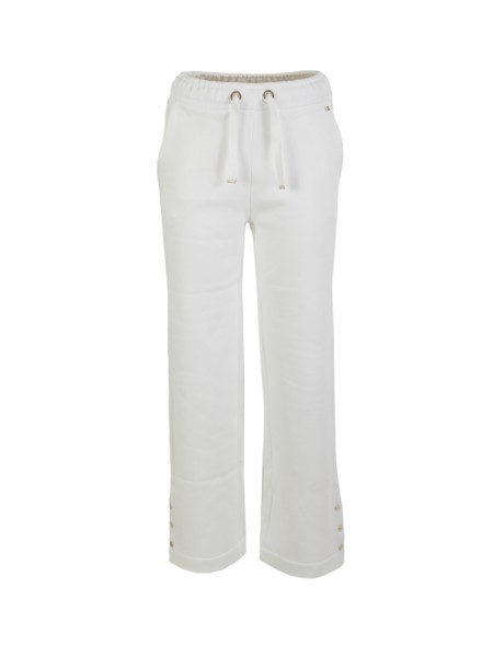 White HERNO Casual Trousers