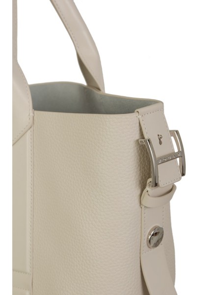 Script Ivory Shopping HOGAN Bag