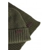 Set BARBOUR Cap and Scarf Olive