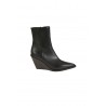 Elena Iachi ankle boot with wedge Black